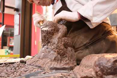 Sculpteur sur Chocolat